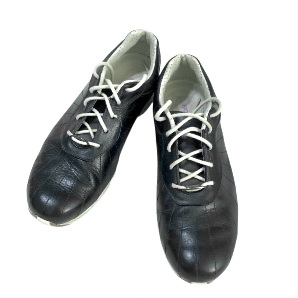 FJ Footjoy emBODY Navy Blue Soft Spike Golf Shoes 8.5